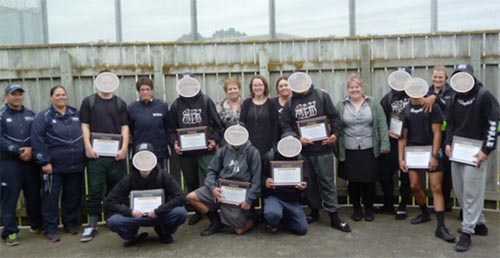 Offenders in the Youth Unit of Hawke's Bay Regional Press took part in a 12-week graphic design project