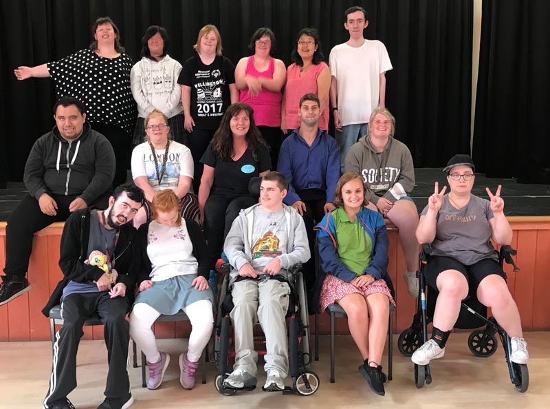 Inclusive Performance Academy of Canterbury students