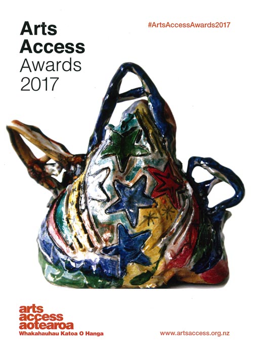 Arts Access Awards 2017 programme cover