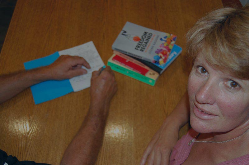 Creative writing tutor Bridgette Jochems