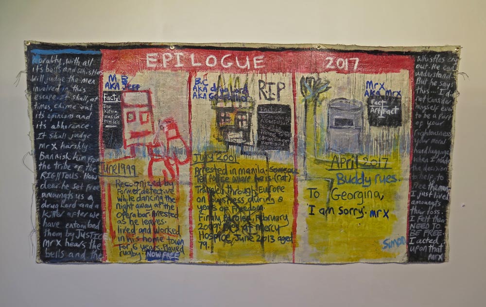 Epilogue 2017, Simon Kerr, Potocki Paterson Art Gallery