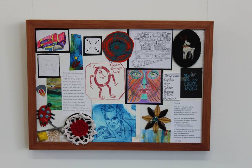 Work by artists at Dunedin creative space Artsenta