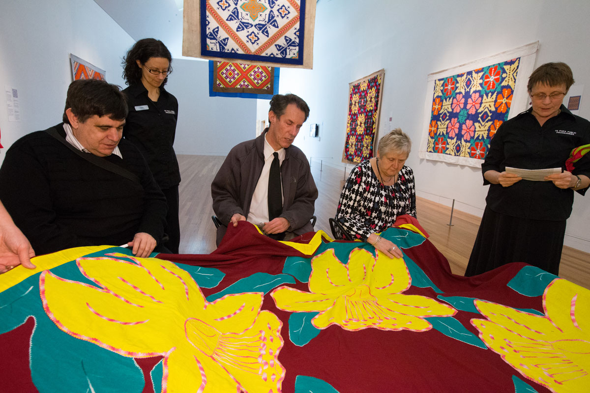 A sensory tour of Nga Toi Gallery at Te Papa 