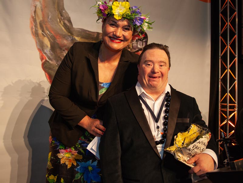 Hon Carmel Sepuloni and Jesse Johnstone-Steele Photo: Vanessa Rushton Photography