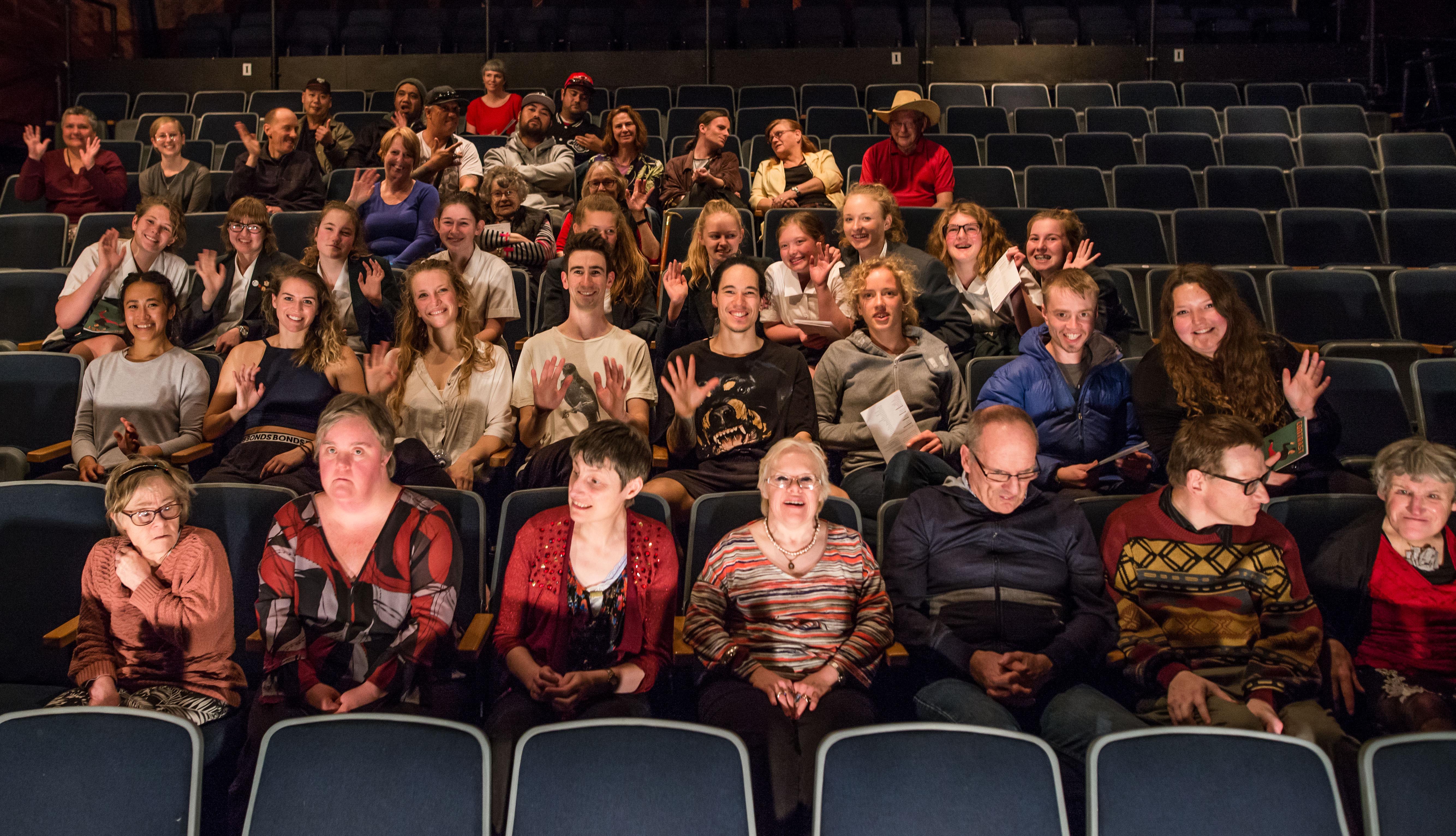 Audience at an Open Access rehearsal Photo: Caroline Atkinson Photography