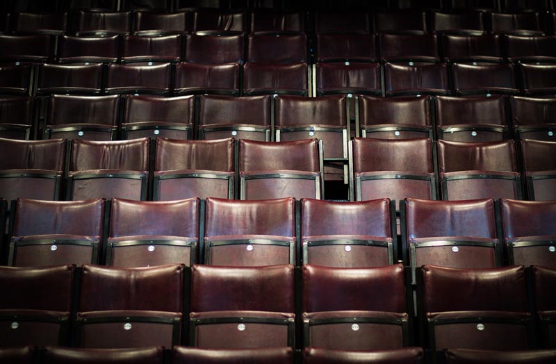 Seating at Fortune Theatre