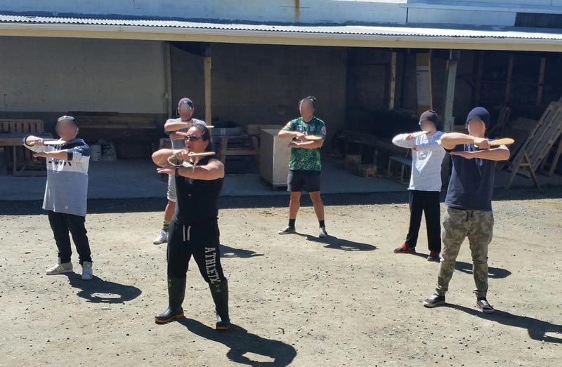 Rue-Jade Morgan teaches tikanga at Otago Corrections Facility