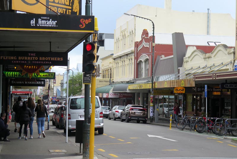 Cuba St, Wellington ... negotiating life on the outside