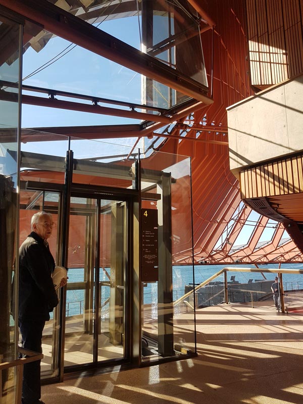 Alan Crocker, Conservation Architect, talks about the new glass elevator