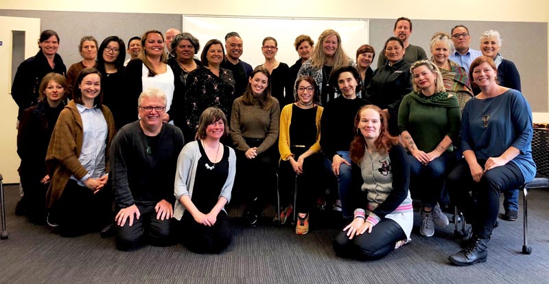 An Arts in Corrections Northern Region Network meeting in 2018