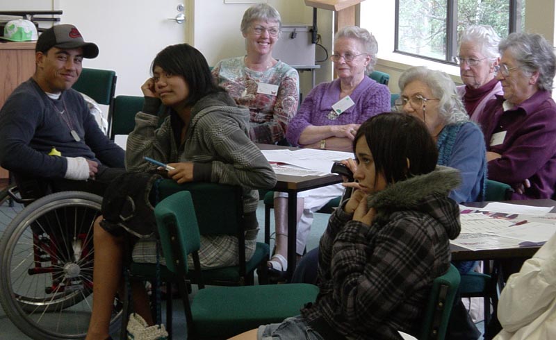 Artists of all ages at Artmakers