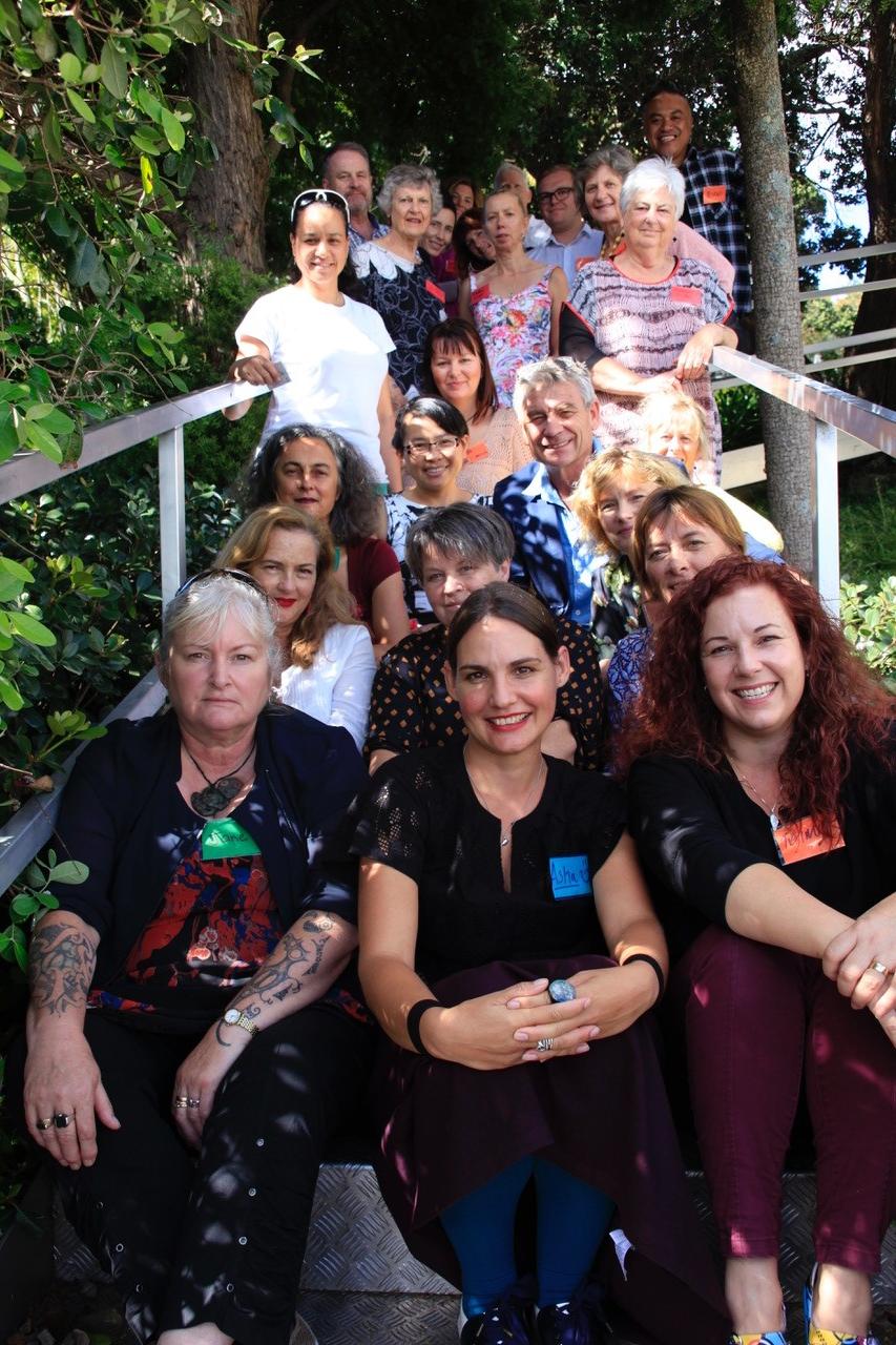 Participants in the call to action hui, September 2017