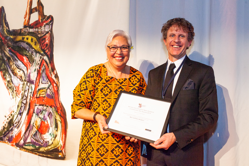 Luamanuvao Dame Winnie Laban and Mark La Roche, Gisborne International Music Competition