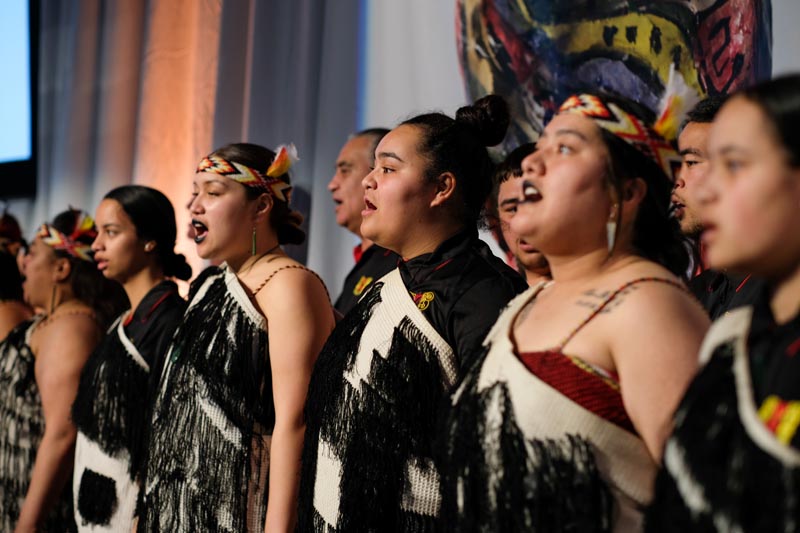Ngati Poneke Young Maori Club performs