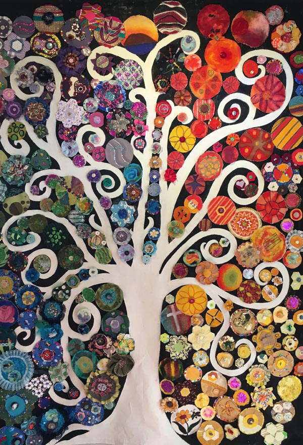 Te Ara Korowai and The Tree of Life wall mural