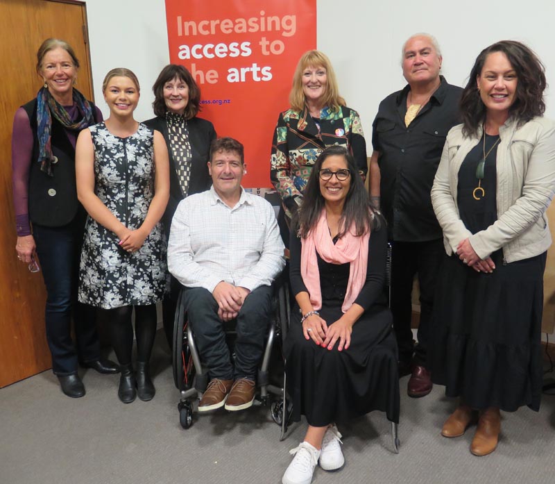 Arts Access Aotearoa board members,  May 2021