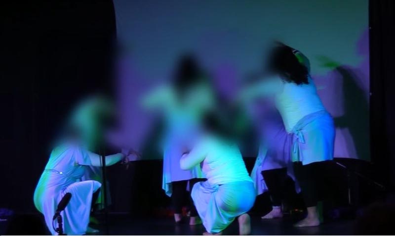 Women in Arohata Women's Prison perform in the Christmas concert 2020