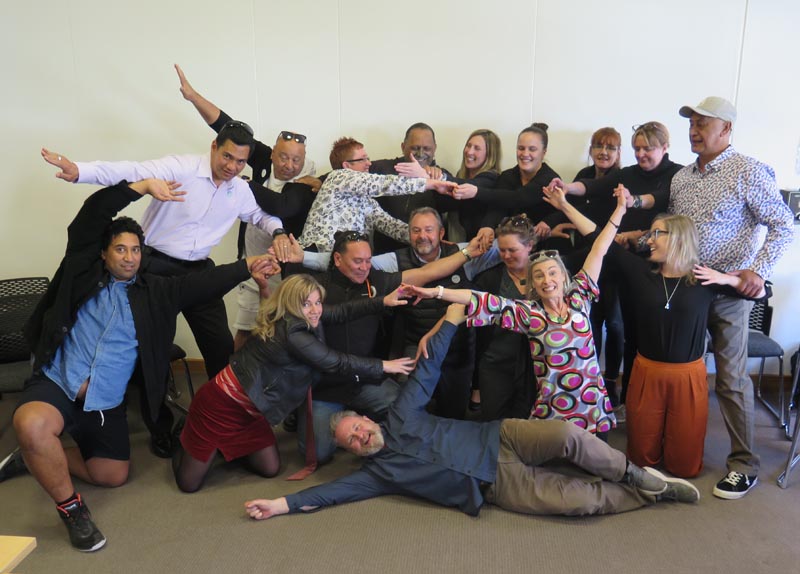 A national Arts in Corrections Network meeting, held in Wellington, September 2019  