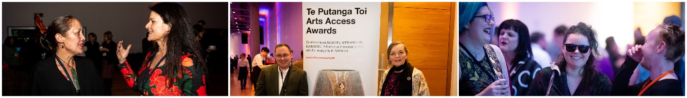 Images of Te Putanga Toi Arts Access Awards 2021, held in Te Papa Tongarewa Photos: Elias Rodriguez, marktantrum.com