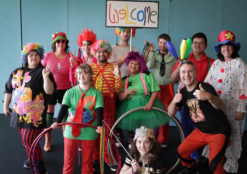 Circability performers welcome audiences