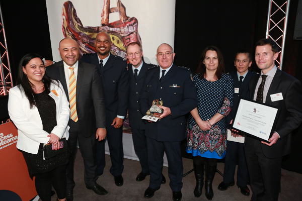 Waikeria Prison, recipients of the Arts Access in Corrections Leadership Award 2015