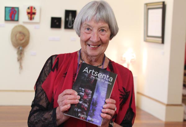 Kath Beattie, author of Artsenta history