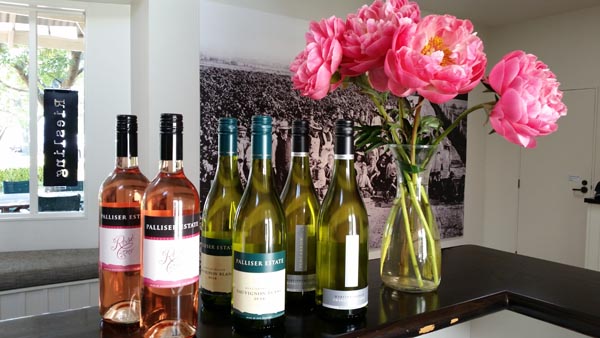 Six bottles of Palliser Estate and Pencarrow wines