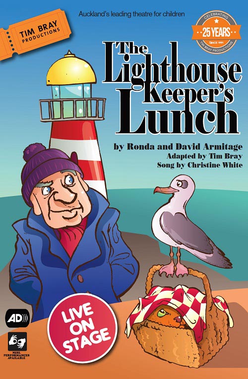 Poster advertising The Lighthouse Keeper's Lunch