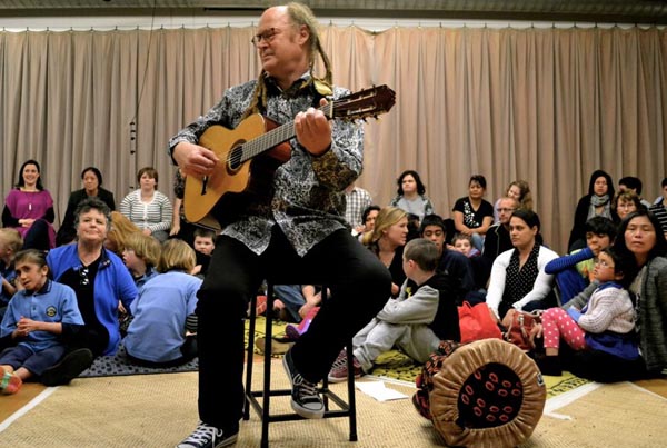 Julian Raphael makes music accessible in a relaxed concert, presented by Chamber Music New Zealand  Photo: Hannah Beattie