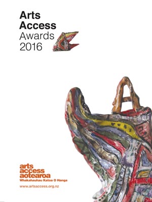 Cover of the Arts Access Awards 2016 programme