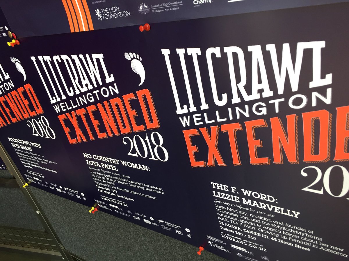 LitCrawl Wellington brand