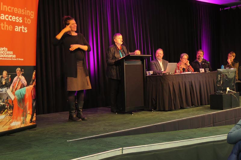 Robyn Hunt joins the Arts Access Aotearoa panel on diversity and disability