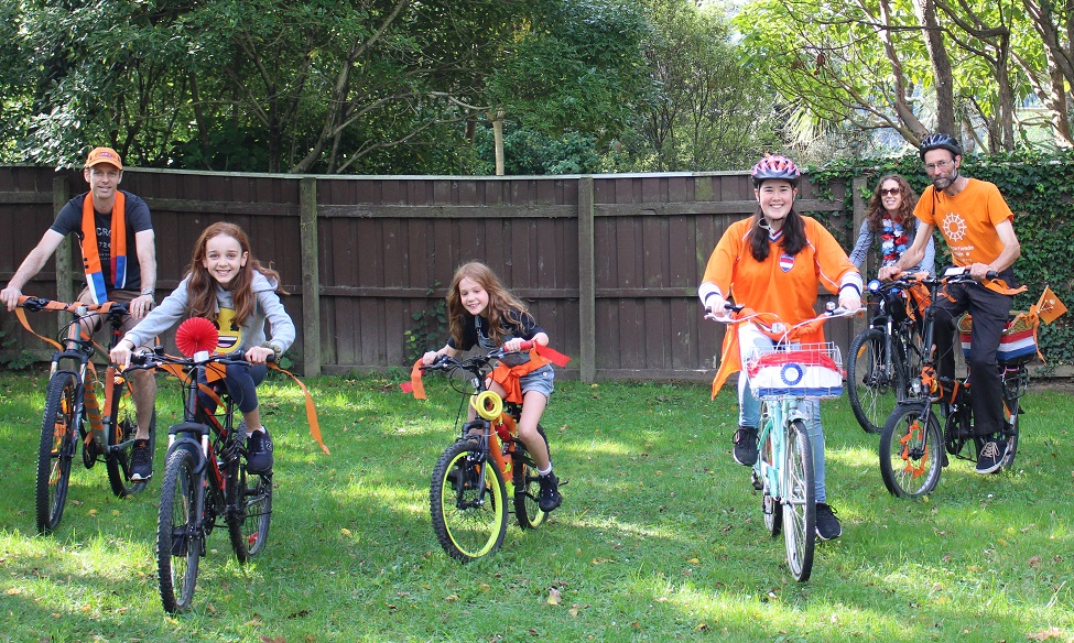 Orange Bikes Fun for all