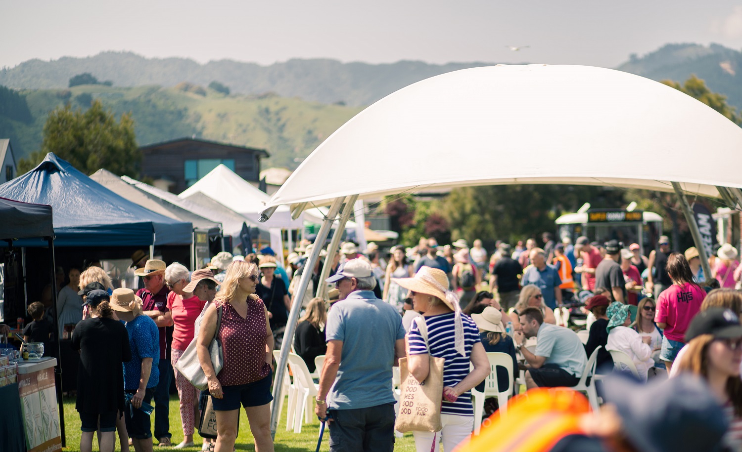 Kāpiti Food Fair crowd 2019