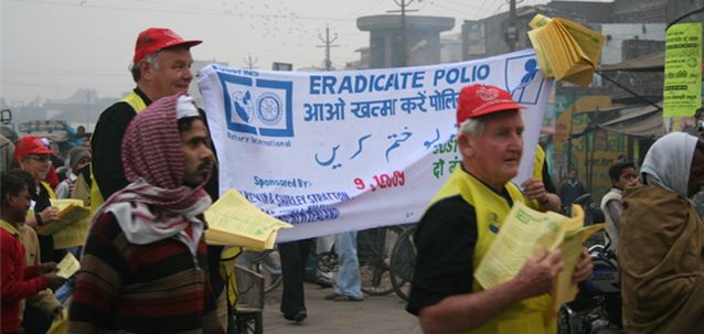 Polio rally