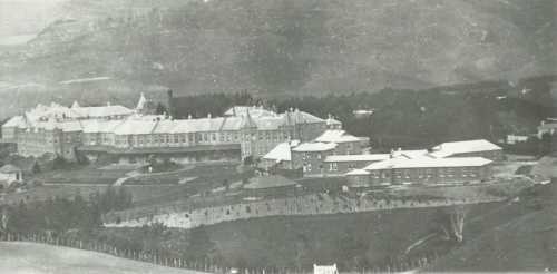  Porirua Hospital showing F ward in the foreground (ca 1920’s)
