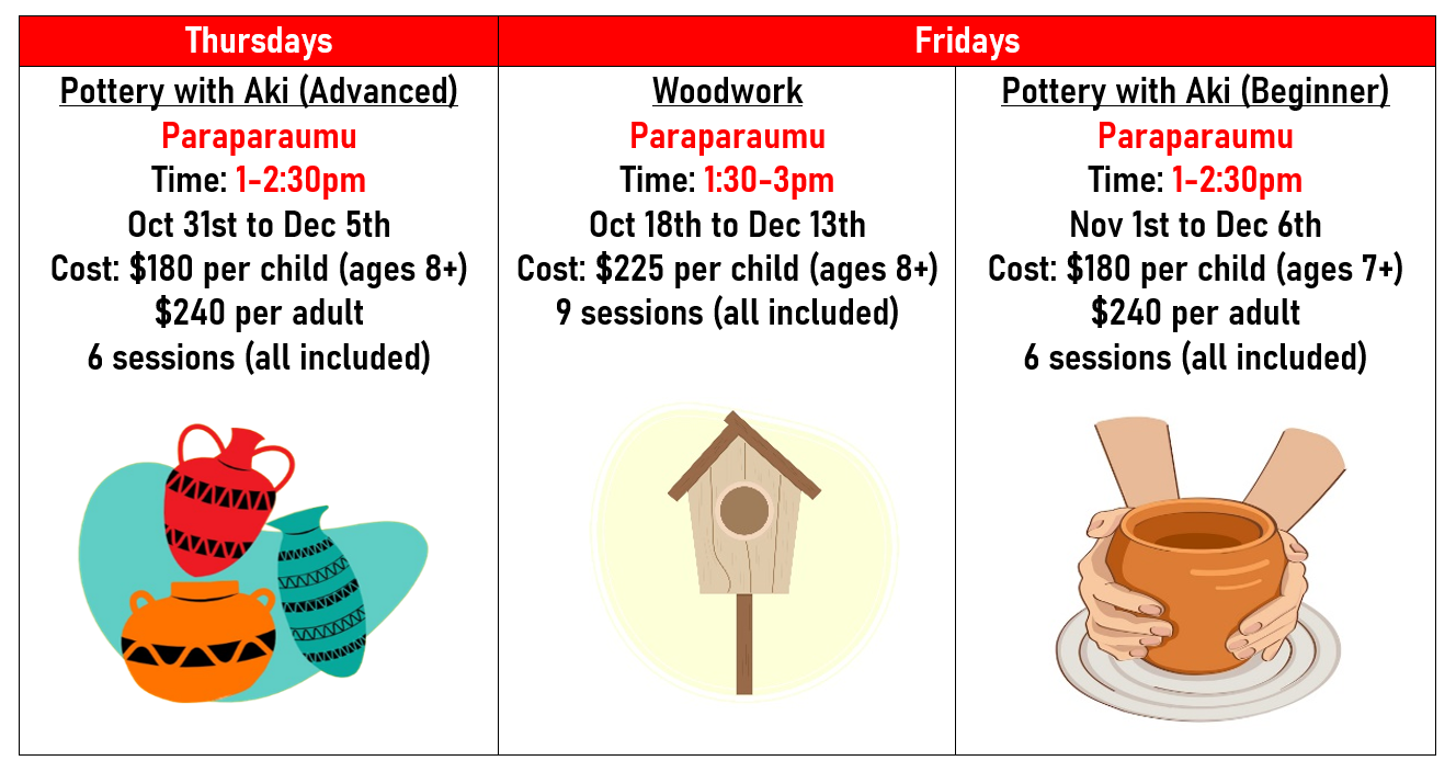 School Holiday Timetable